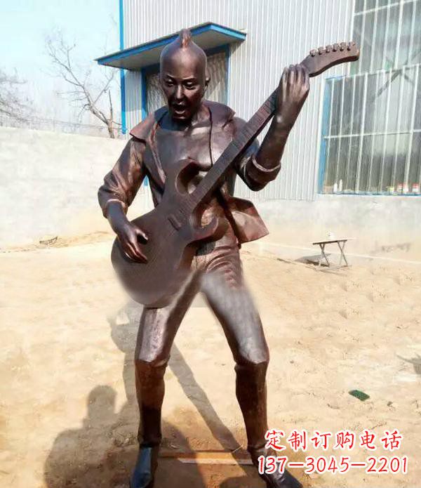 益阳音乐传奇——吉他雕塑