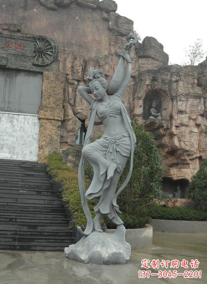 益阳琵琶飞天人物石雕