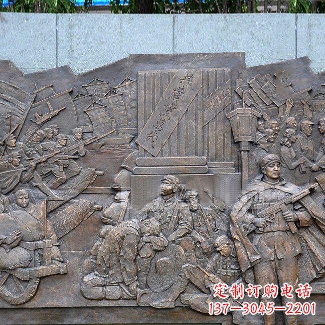 益阳纪念红军革命人物雕塑