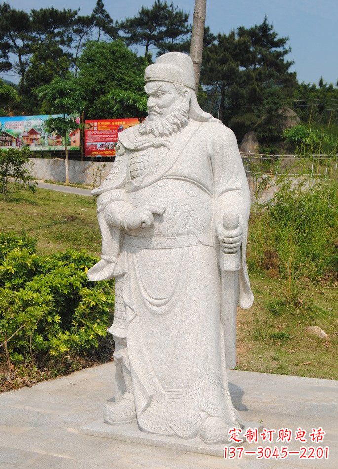 益阳钟馗神像石雕