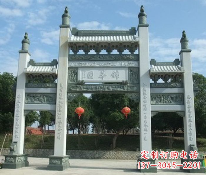 益阳牌坊雕塑艺术品定制精品