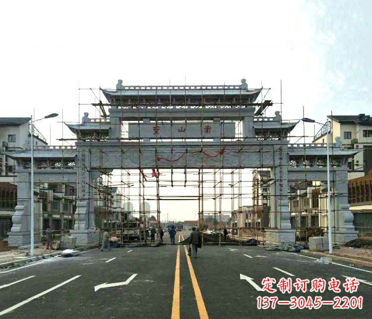 益阳牌坊石雕——精致细腻,展示正气