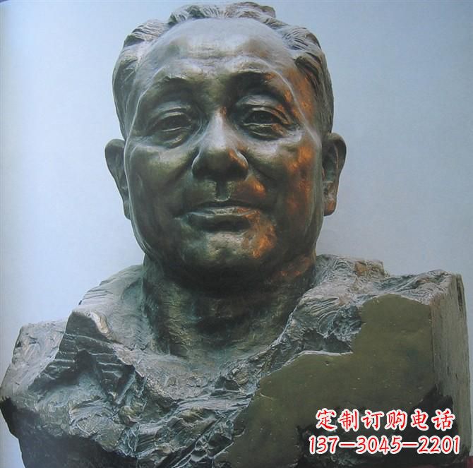 益阳邓小平名人胸像铜雕