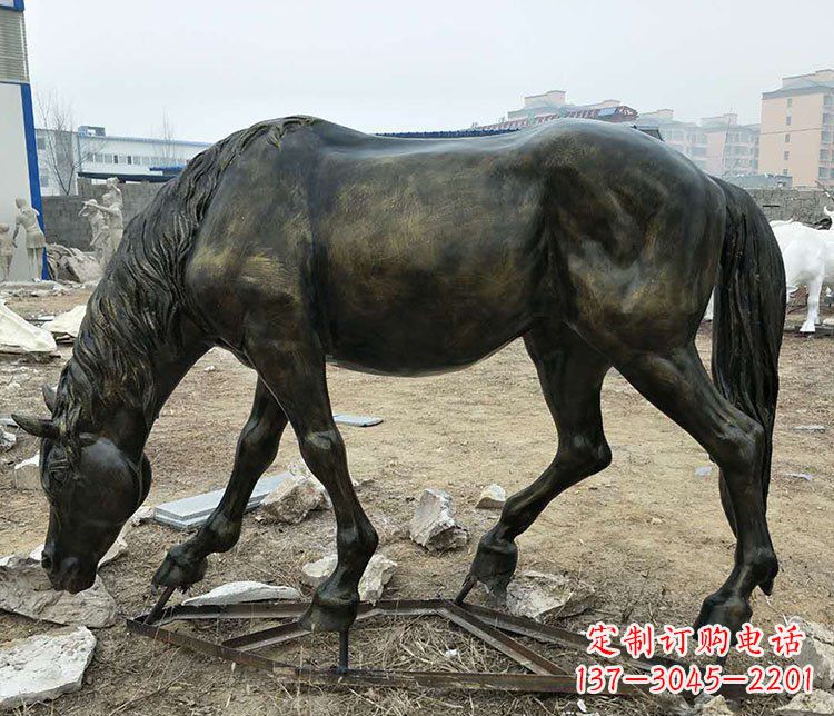 益阳活力玻璃钢仿铜动物雕塑