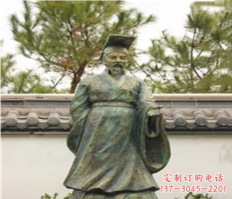 益阳青铜雕刻汉武帝铜雕