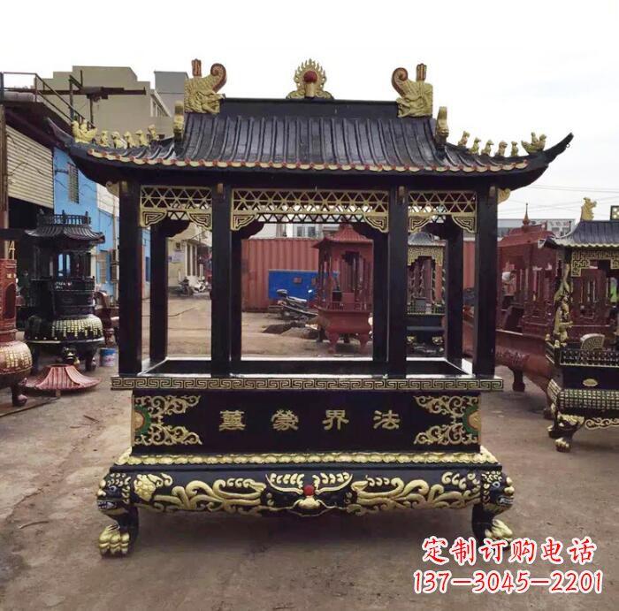 益阳中领雕塑独特香炉雕塑