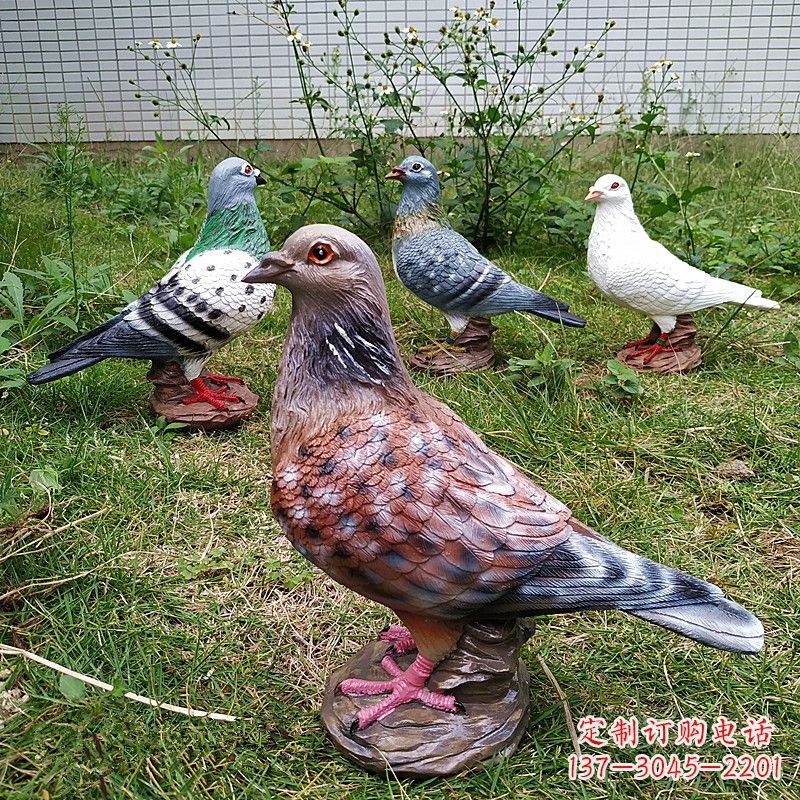 益阳雕塑和平鸽图片