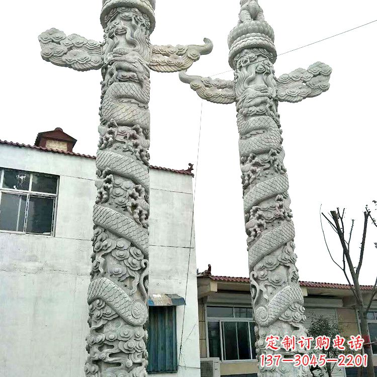 益阳精美华表雕塑 别具风格