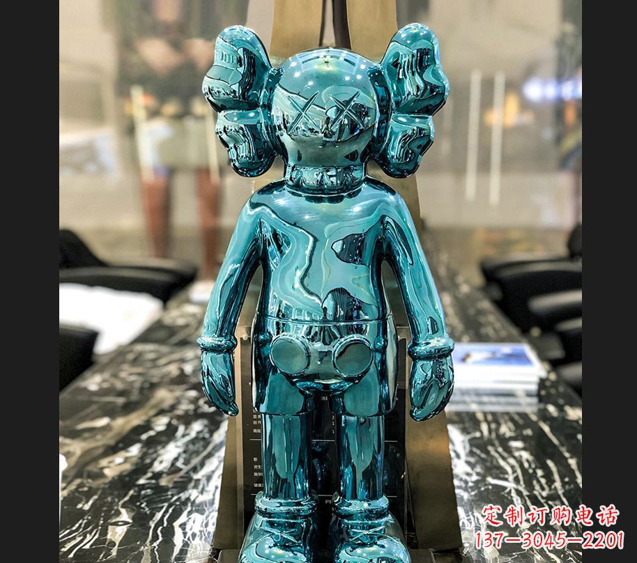 益阳不锈钢机器人雕塑