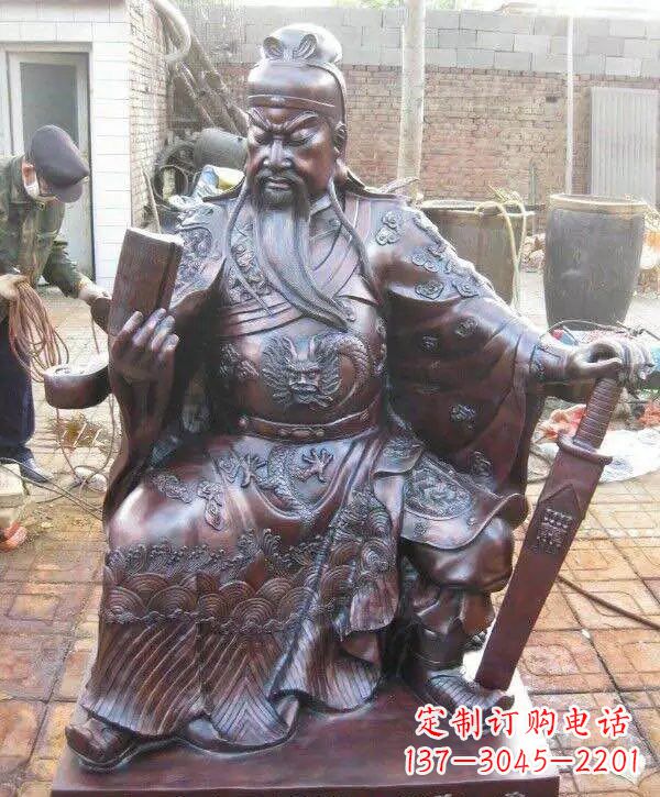 益阳关公铜雕——象征着一份久远精神的传承