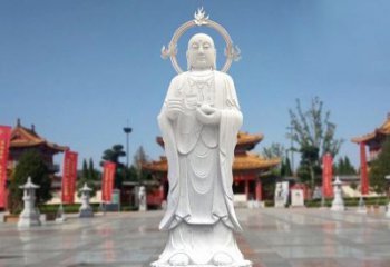 益阳大理石地藏菩萨雕塑象征佛法的传承