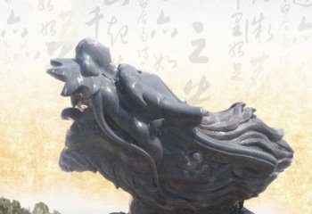 益阳新潮大理石龙头雕塑