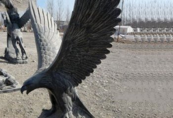 益阳大鹏展翅高级老鹰雕塑