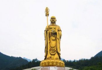益阳高端定制大型地藏菩萨铜雕