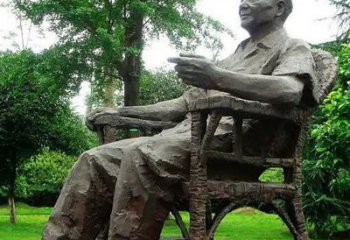 益阳邓小平伟人公园铜雕—荣耀家乡，让历史永生