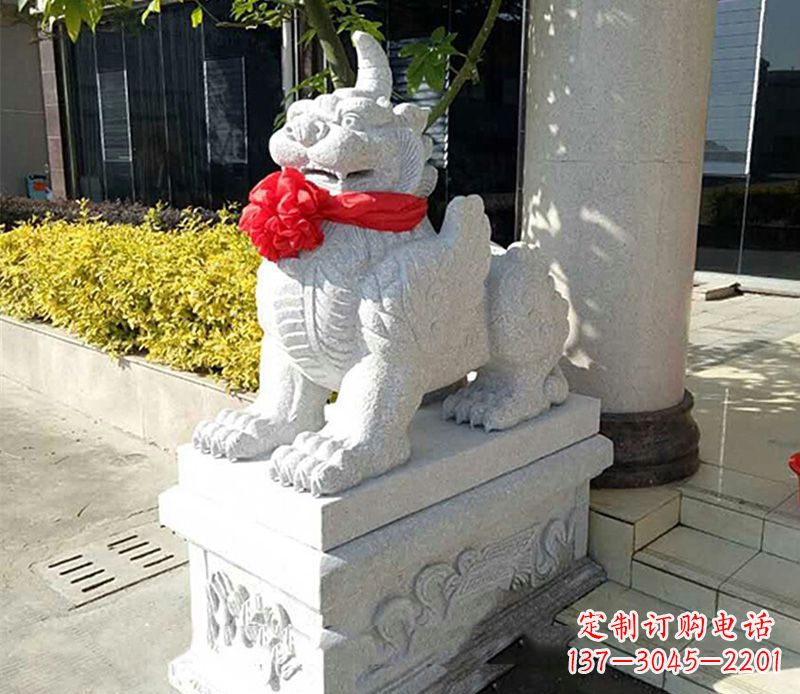 益阳优雅的独角兽雕塑