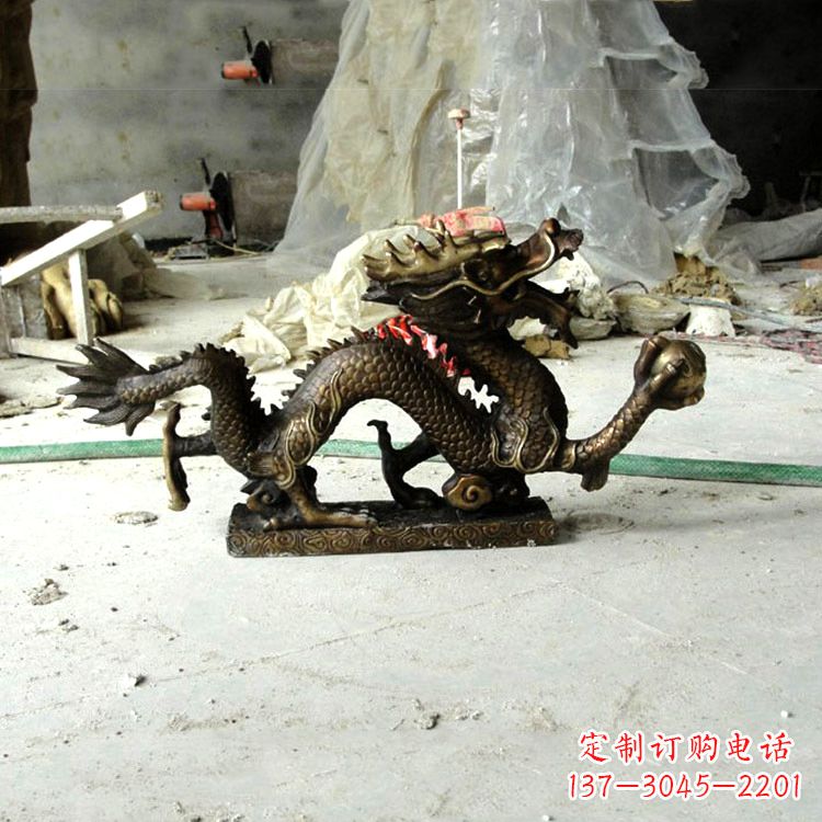 益阳仿古龙铜雕