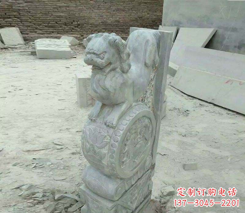 益阳精美石门墩雕塑,缔造绝色佳作