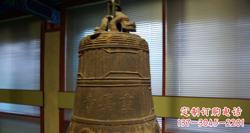 益阳仿古铜钟雕塑定制