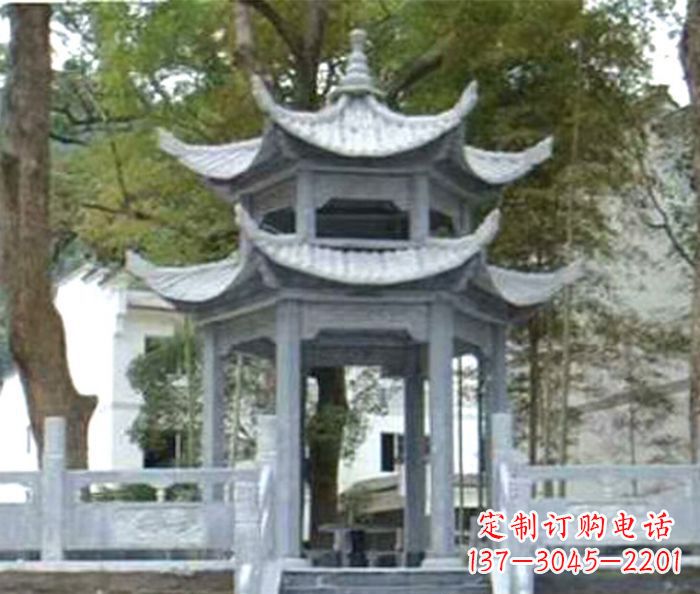 益阳中领雕塑凉亭石雕——传承古典精髓,融情于雕塑之中
