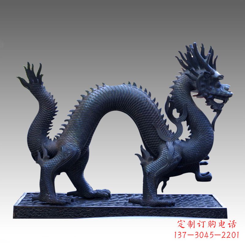 益阳古典风格神龙铜雕
