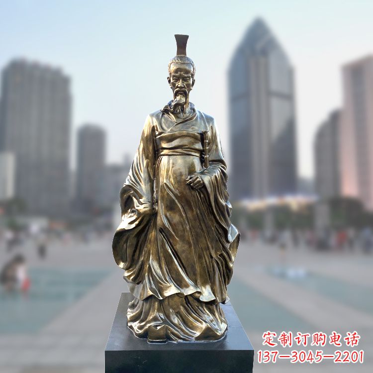 益阳专业定制屈原雕像