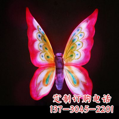 益阳定制发光蝴蝶雕塑