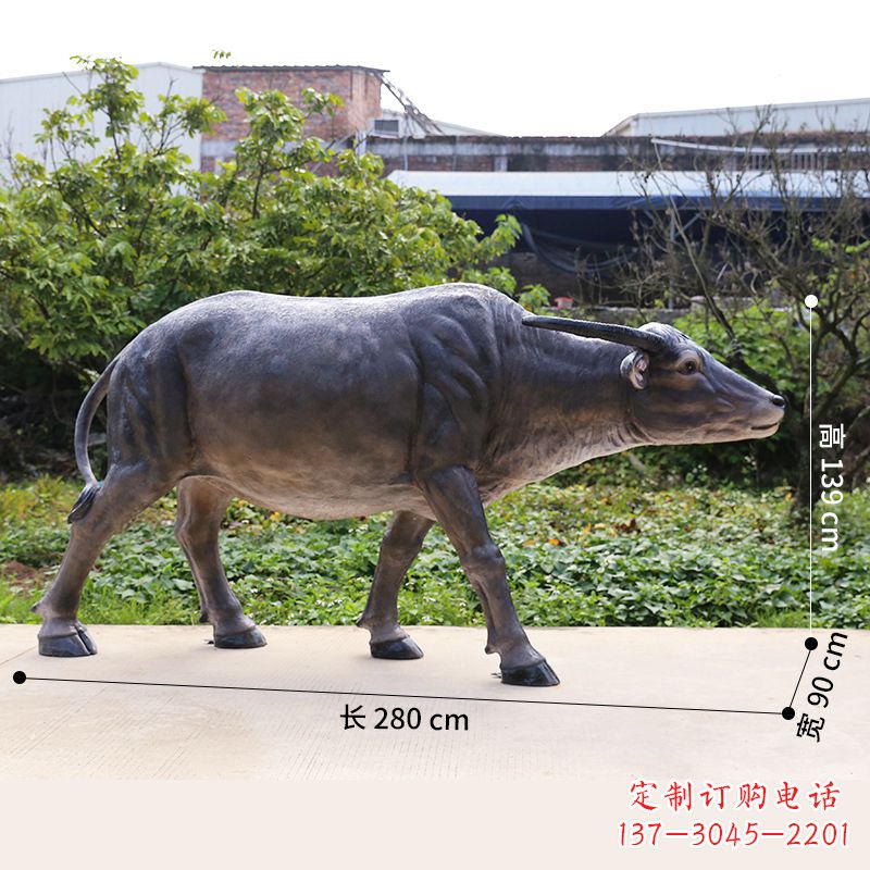 益阳仿真水牛雕塑