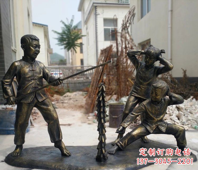 益阳精美儿童铜雕,为孩子们带来欢乐
