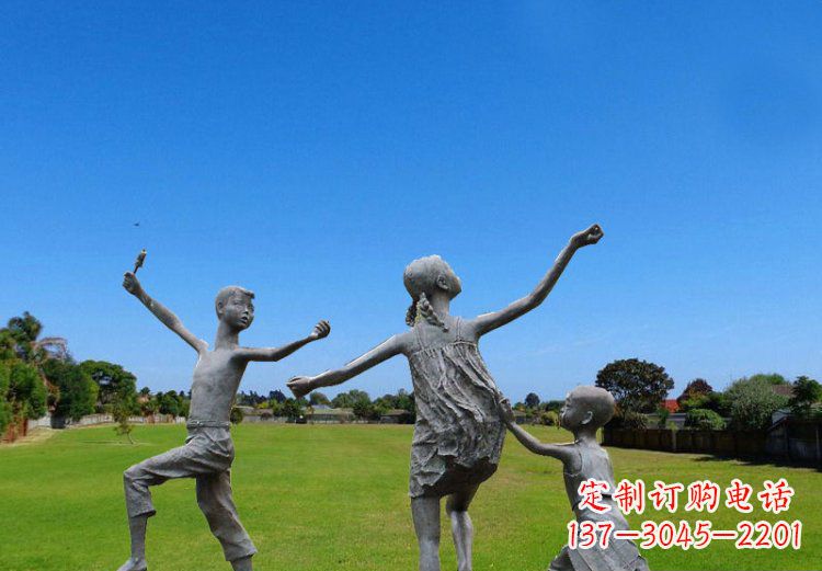 益阳精美儿童铜雕