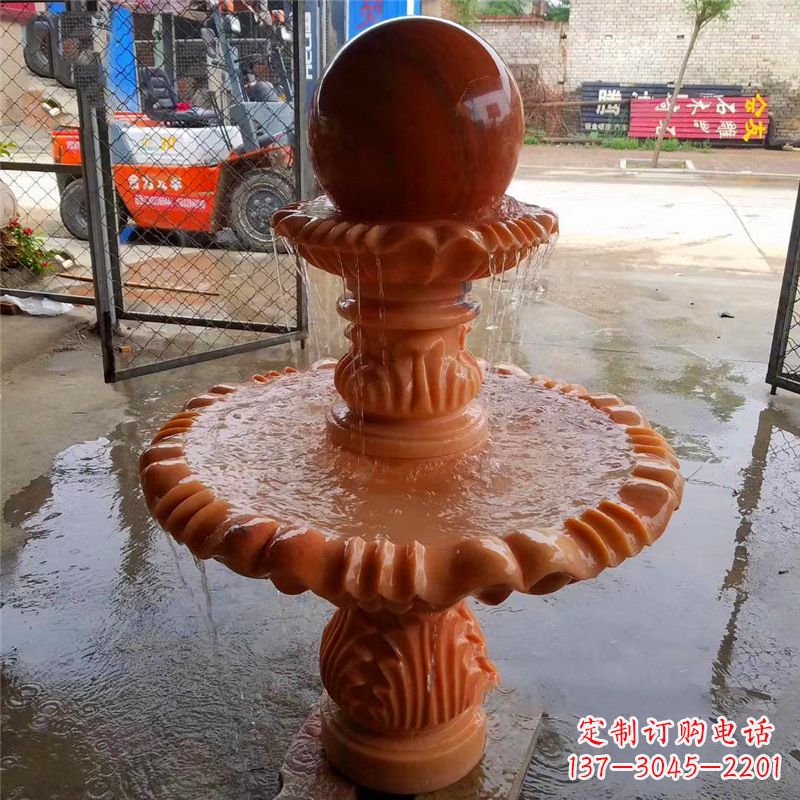 益阳风水球石头雕塑
