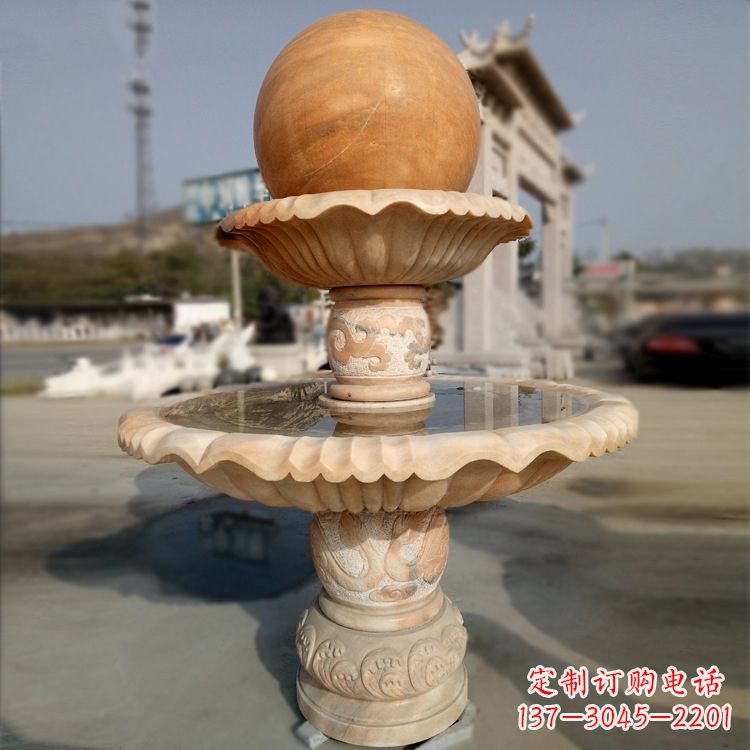 益阳精致的风水球石雕塑