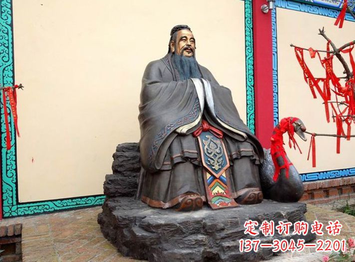 益阳浮雕孔子行教