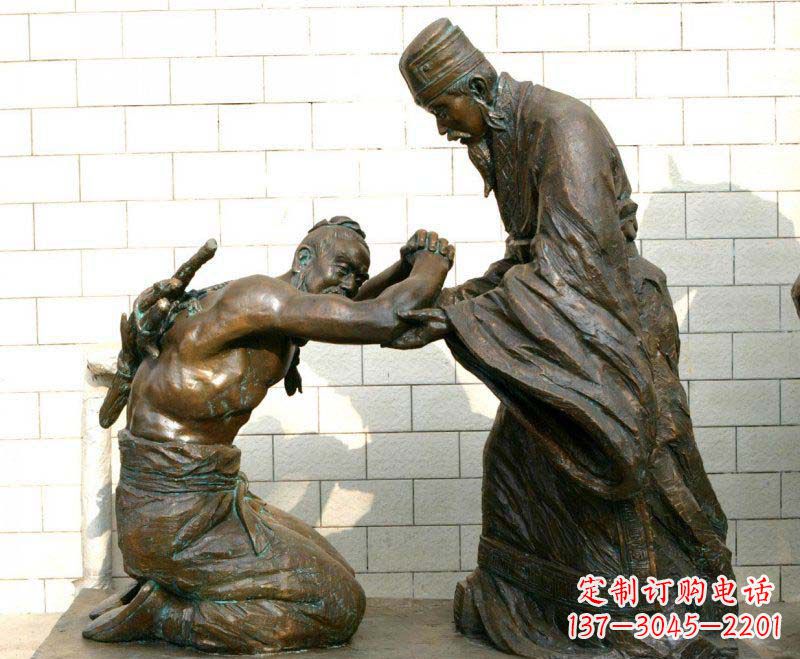 益阳中领雕塑——传承古代文化的名人铜雕