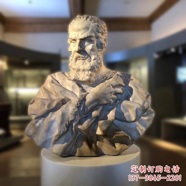 益阳伽利略头像雕塑--精致定制