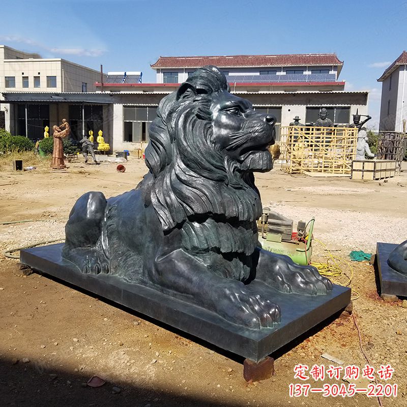 益阳铜塑动物雕塑