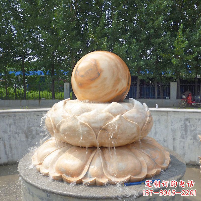 益阳高档石制风水球雕塑让您的空间充满风水之力