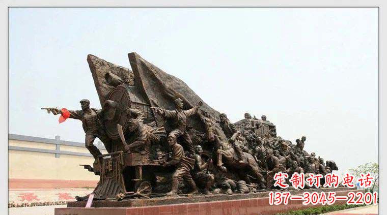 益阳纪念革命战士铜雕