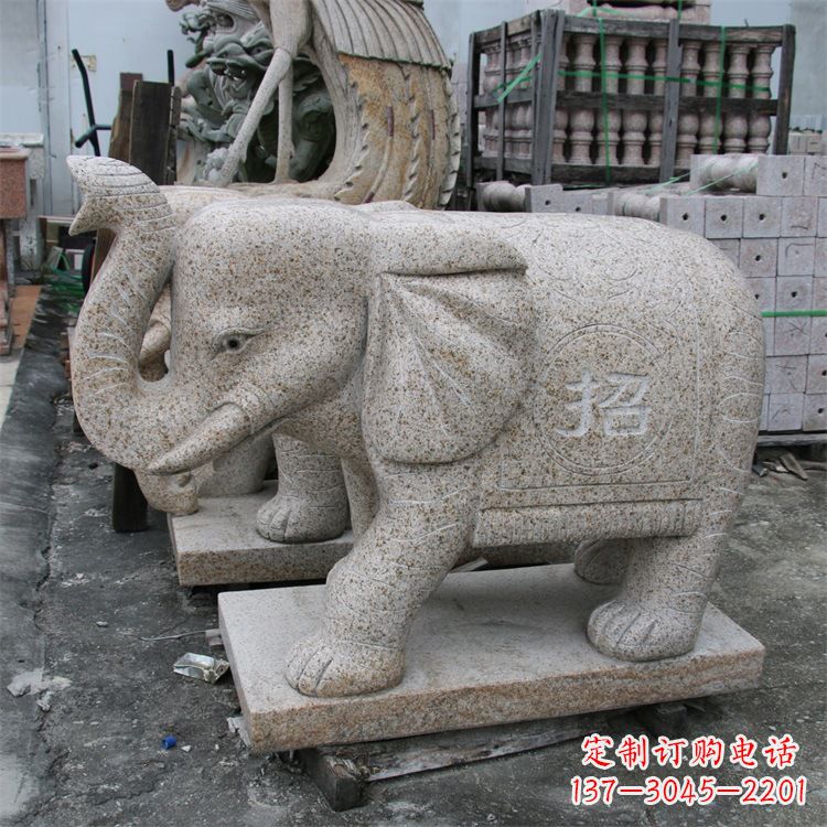 益阳唯美大象雕塑