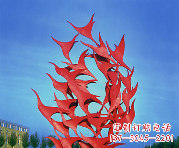 益阳立体不锈钢大雁雕塑