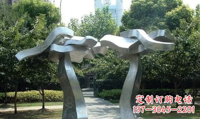 益阳不锈钢拱门定制雕塑