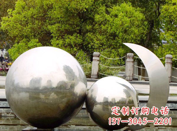 益阳别出心裁不锈钢地球雕塑