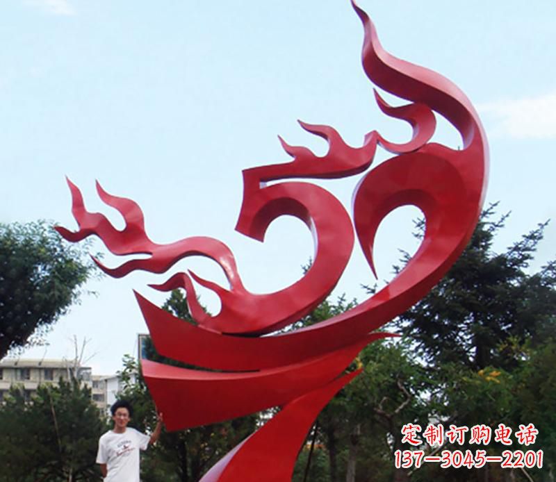 益阳梦幻飘带景观雕塑