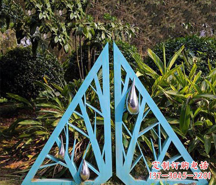 益阳 风格树枝不锈钢景观雕塑