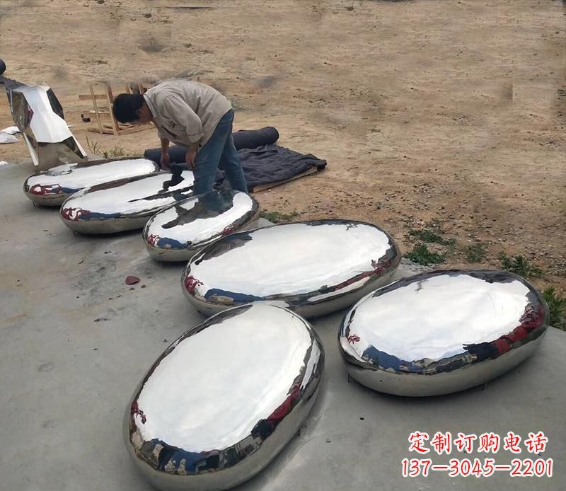 益阳中领雕塑水滴形艺术雕塑
