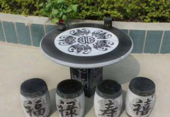 益阳传统工艺福禄寿喜雕塑