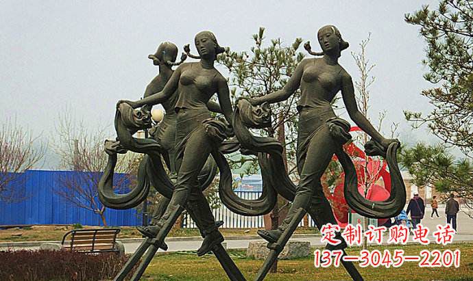 益阳中领雕塑精美女孩雕塑