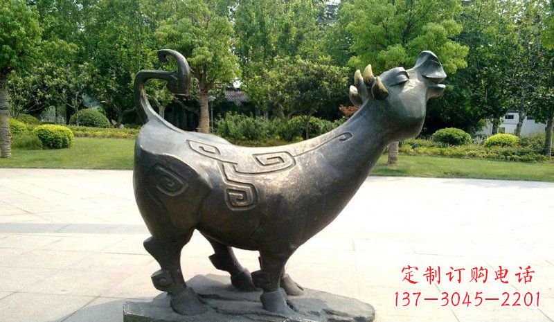 益阳艺术精美的动物铜雕