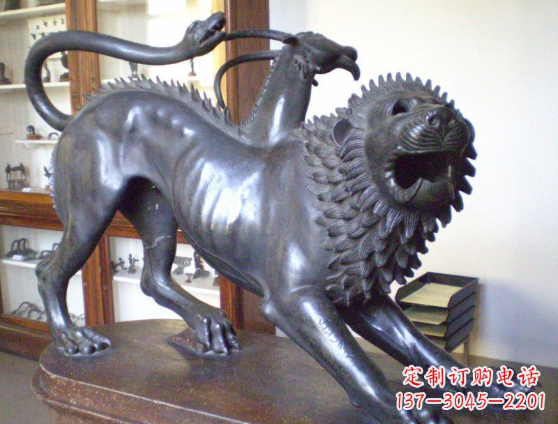 益阳精美羚羊铜雕塑