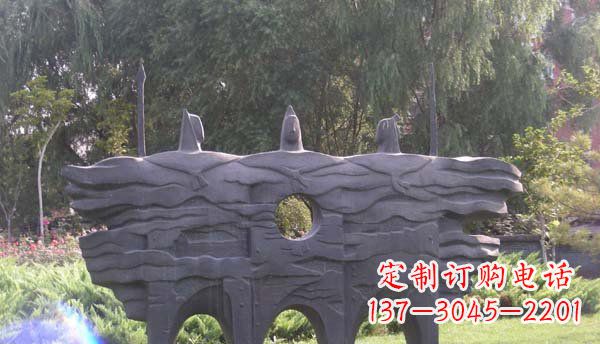 益阳精美绝伦的战士铜雕